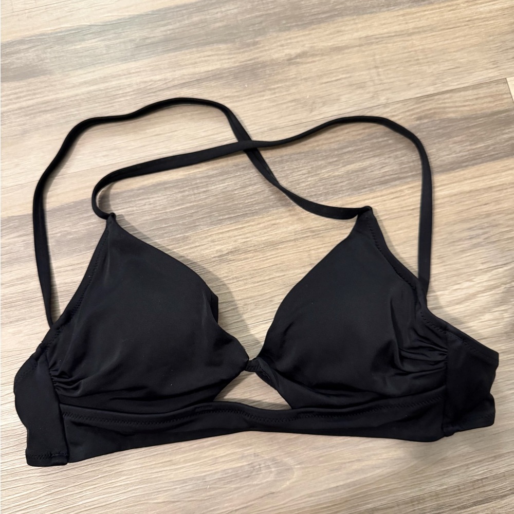 Shade & Shore Elegant Black Bikini Top